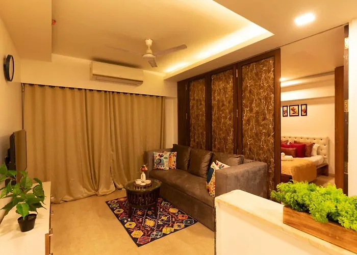 Cozy, Upscale 1 Bhk Apt Near Bkc