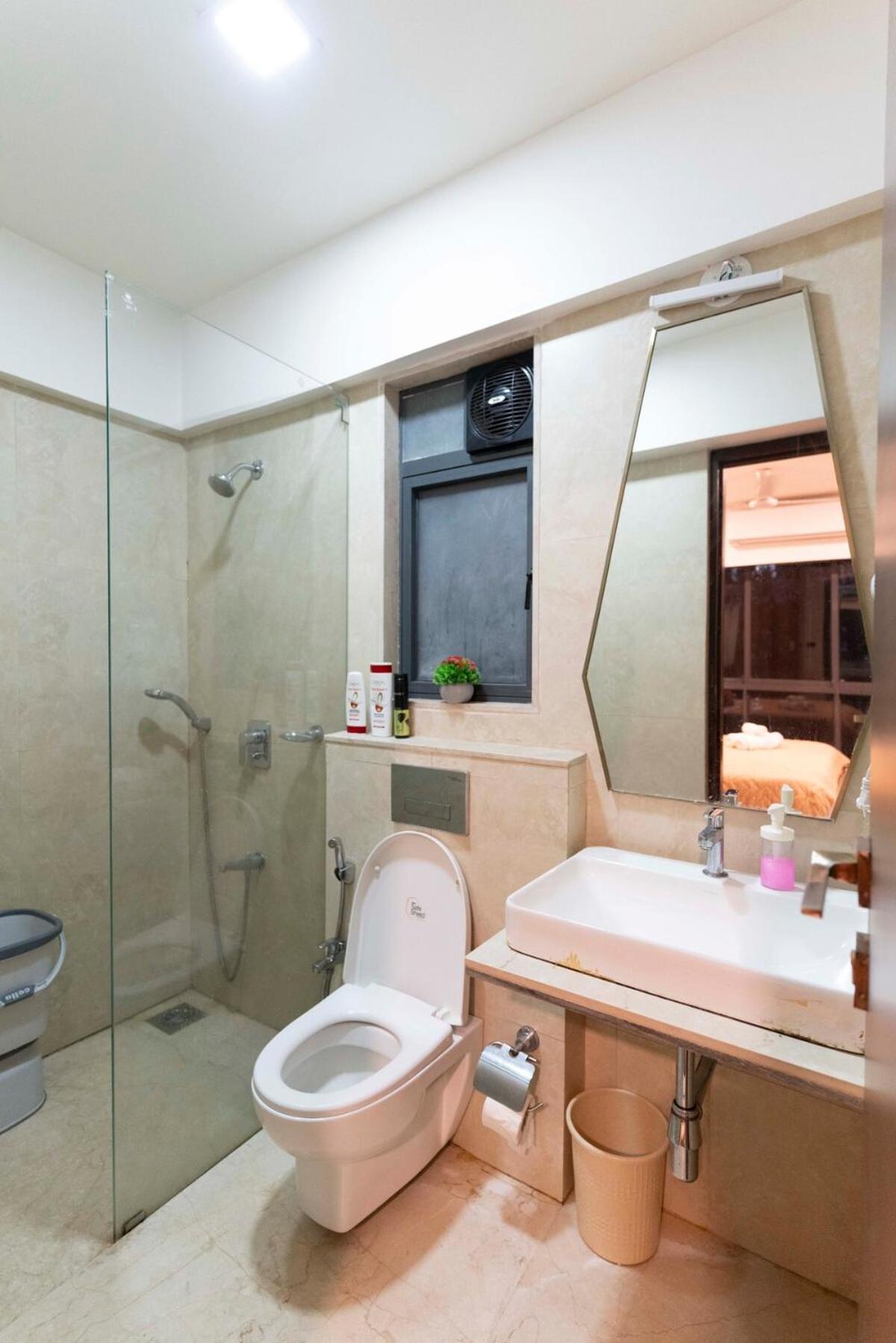 Cozy, Upscale 1 Bhk Near Bkc Apartament Bombaj